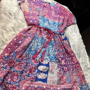 by & by Multicolor Patterned Dress